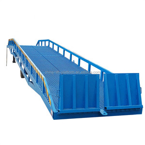Warehouse Dedicated Container <strong>Loading</strong> and <strong>Unloading</strong> Platform Large Load 15Tons Split Mobile <strong>Dock</strong> <strong>Leveler</strong> - Product Image 1