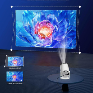 4K HY300 pro HY320 Mini projektör taşınabilir Android video projektör proyector 4k Wifi ayna ekran Mini taşınabilir projektör - Product Image 2