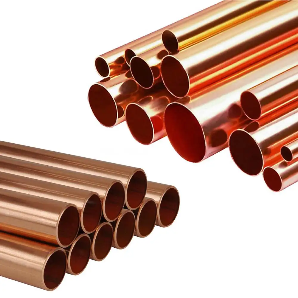 Copper Tube Manufacturers In Shandong Bended Totaline Ac Copper Tube Pipe C2400 For Cooling
