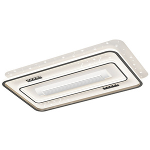 Phổ Đầy Đủ Quạt Điện Đèn Chiếu Sáng Thông Minh Phòng Ngủ Siêu Mỏng Không Cánh Đèn Trần Với <span class=keywords><strong>Fan</strong></span> Cho Phòng - Product Image 5