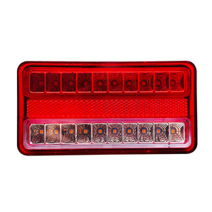 LED kamyon römork RV dur dönüş sinyali kuyruk fren lambası DRL 12V 24V Amber kırmızı - Product Image 1