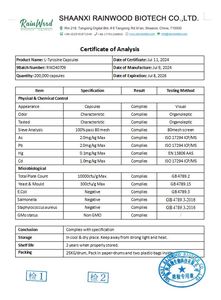 Ek destek sağlık L-<span class=keywords><strong>TYROSINE</strong></span> kapsül OEM L-<span class=keywords><strong>TYROSINE</strong></span> kapsül - Product Image 2