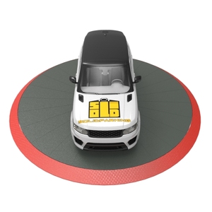 クールディスプレイ展示用360度車ターンテーブルガレージ用自動車回転プラットフォーム - Product Image 1