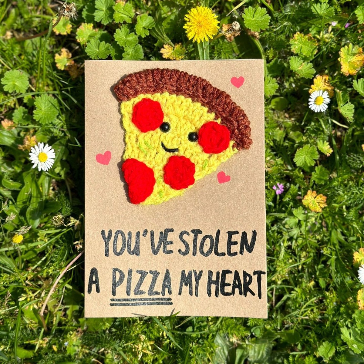 paquete de material de pizza amarillo