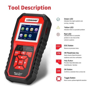 KW850 OBDII EOBD Auto diagnose tool/ Computer Fehler Scanner Code Reader mit mehrsprachigen für die meisten Autos - Product Image 4