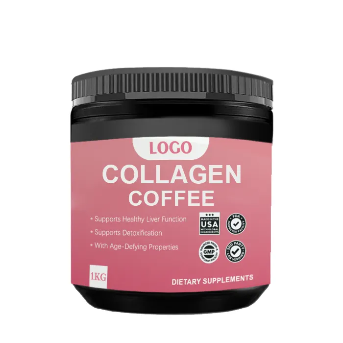 OEM Natural weight loss diets slimming collagen coffee powder drinks collagen coffee