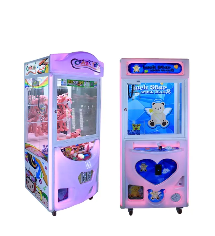 Prezzo di fabbrica Arcade Bowling rounds sala giochi cattura giocattoli Lucky Star 2 Claw Crane Machine