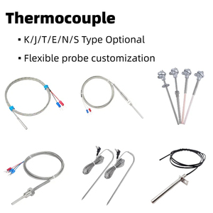 Sensor de temperatura de alta precisión termopar tipo K/J/S sonda personalizada - Product Image 6