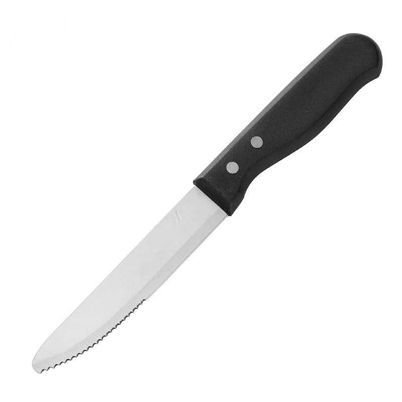 5-inch plastic handle steak knife