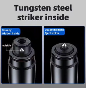 Emniyet kemeri ile emniyet çekiç Mini araç İç aksesuar kesim aracı cam cam kırıcı araba acil durum araç kiti - Product Image 6