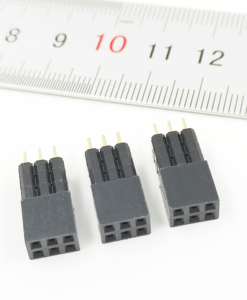 HOYATO SMT SMD 2X3 PIN Double Row Straight FEMALE PIN <strong>HEADER</strong> 2.54MM PITCH Connector Socket 2*3 <strong>6PIN</strong> 2x3P 2x3pin for PCB BOARD - Product Image 2
