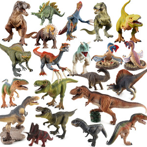 Üreticileri Jurassic simülasyon katı Tyrannosaurus Velociraptor dinosaur nicus dinozor modeli oyuncak seti toptan - Product Image 1