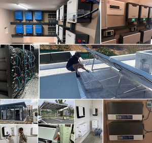 5KW yığılmış ev fotovoltaik güç jeneratör sistemi 10KWh lityum demir fosfat depolama aküsü MPPT ev balkon - Product Image 2