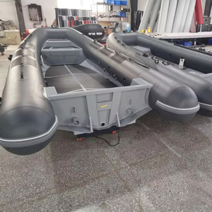 Chất lượng cao 13ft 14ft 16ft rib390 420 480 cứng nhắc nhôm hull Orca hypalon/PVC Inflatable thuyền đánh cá - Product Image 1