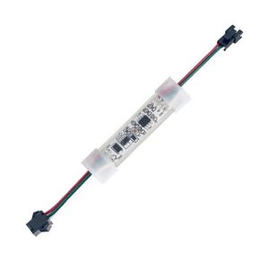 Mini TTL SPI khuếch đại tín hiệu Booster 30m Khoảng cách tối đa 8bit SPI IC DC5V-24V RGB RGBW LED dải khuếch đại tín hiệu Booster - Product Image 1