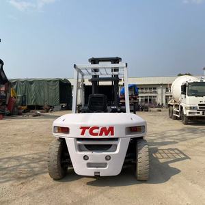 TCM 5Ton düşük çalışma saatleri kullanılan yüksek kaliteli iyi durumda düşük fiyat satılık kullanılmış Forklift 3Ton 5Ton 10Ton