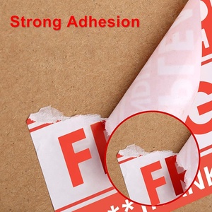 1000 Sheets &quot;Handle With Care&quot; Warning Stickers Strong <strong>Adhesion</strong> &quot;This Side <strong>Up</strong>&quot; Labels Logistic Fragile Stickers Manufacturer - Product Image 4