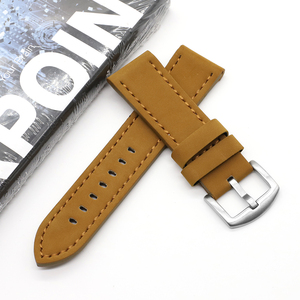 最便宜的定制个性化PU混色手工表带表带 - Product Image 6