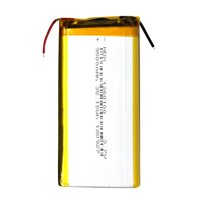 Bank Daya Harga Pabrik OEM Isi Ulang 1260100 9500Mah 3.7V Sel Baterai Li-ion Polimer Lithium