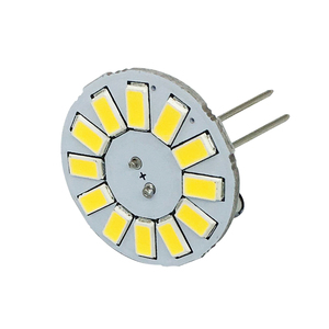 ディスク24VG4LED 10-30V12V丸型バックピンサイドピンG4LEDライトランプ電球高品質 - Product Image 3