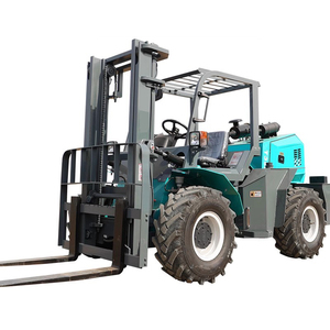 Transmisión automática Tracción en las cuatro ruedas Apilador de carga y descarga de combustión interna autoelevador multifuncional - Product Image 5