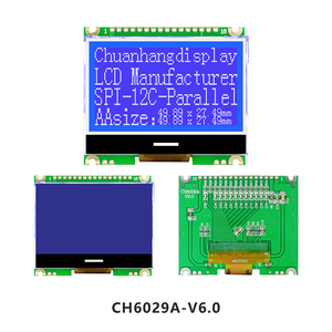 128x64 COG LCD-Module 12864 Werks grafik bildschirm 128x64 I2C für Arduino-kompatiblen Mono-Grafik bildschirm für Arduino