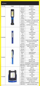 SMD COB Series Plastic Aluminum Magnetic LED Pen <strong>Light</strong> Adjustable Working <strong>Light</strong> Portable Led Flashlight Led Work <strong>Light</strong> - Product Image 2