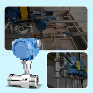 Tuabin lưu lượng kế bán buôn ren mặt bích kết nối xung/4 ~ 20mA / RS485 xung lưu lượng kế thích hợp cho nước và dầu lỏng - Product Image 4