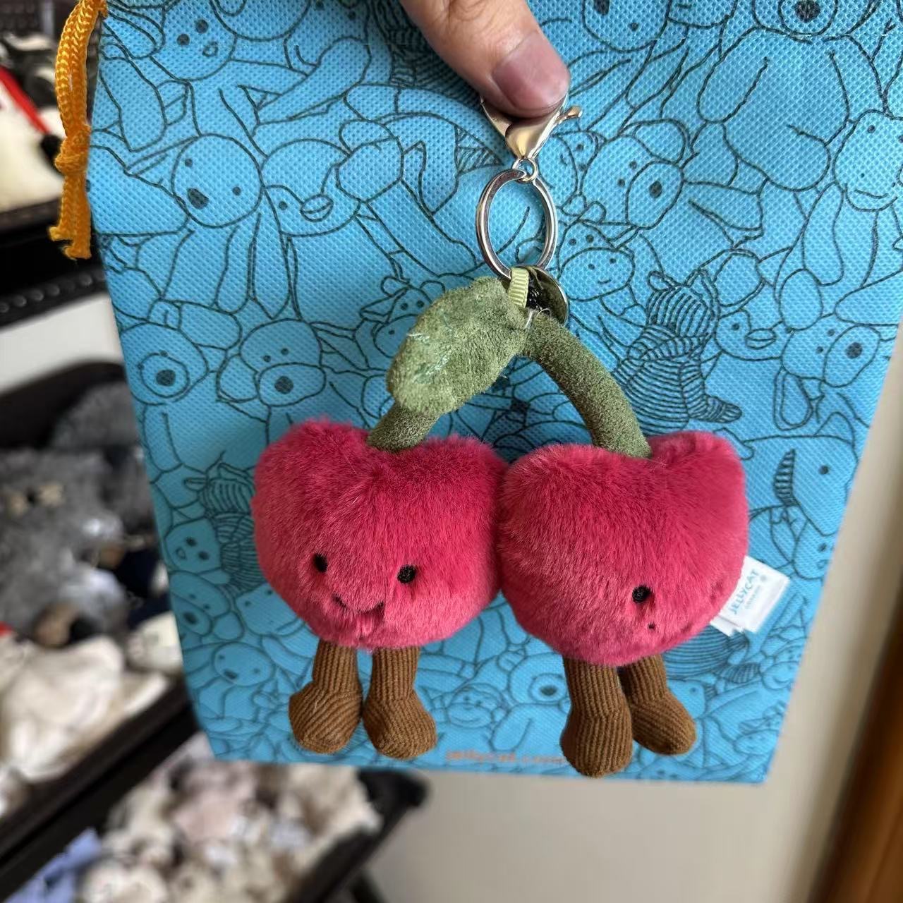 Pendentif cerise
