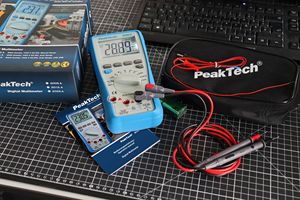 Peaktech P 2015 True RMS 1000 V ดิจิตอลมัลติมิเตอร์, มัลติมิเตอร์ดิจิตอลมือถือ4000สำหรับการทดสอบไฟฟ้า - Product Image 5