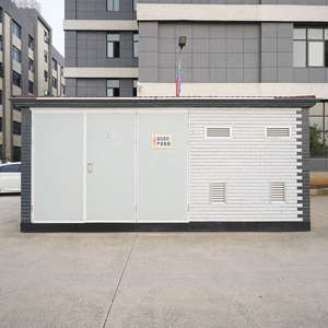 Sistema de distribución de energía 11/0.4kv Subestación de transformador prefabricada tipo caja de energía eléctrica - Product Image 1