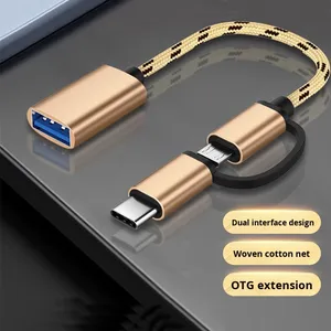 Cavo adattatore di tipo Cotg transfrontaliero per Huawei Android nuova condizione USB Flash Drive lettore di schede per telefono cellulare adattatore per PC OTP - Product Image 1