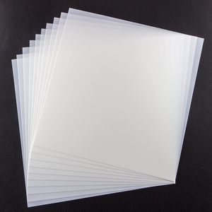 Tùy Chỉnh Tái Sử Dụng 0.25Mm Trống Stencil Tấm Mylar Trắng Pet Mẫu Phim Cho Làm Tự Làm Stencil Vẽ - Product Image 1