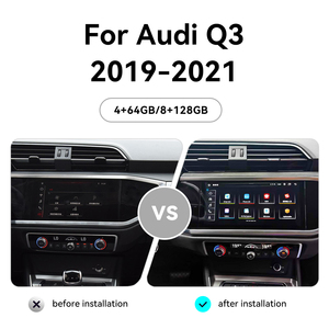 Zwautel 10.1 inch cho Audi Q3 2019 2021 hành khách LCD đa phương tiện Máy nghe nhạc GPS navigation tự động đầu đơn vị đài phát thanh phương tiện truyền thông IPS - Product Image 2