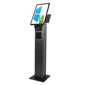 21.5-Inch Capacitive Touch Screen POS Kiosk with Scanner and Printer