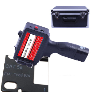 Smart manuelle charge codierung maschine/tragbare verfallsdatum inkjet drucker/sequentielle anzahl druck maschine für kunststoff PVC PE film - Product Image 4