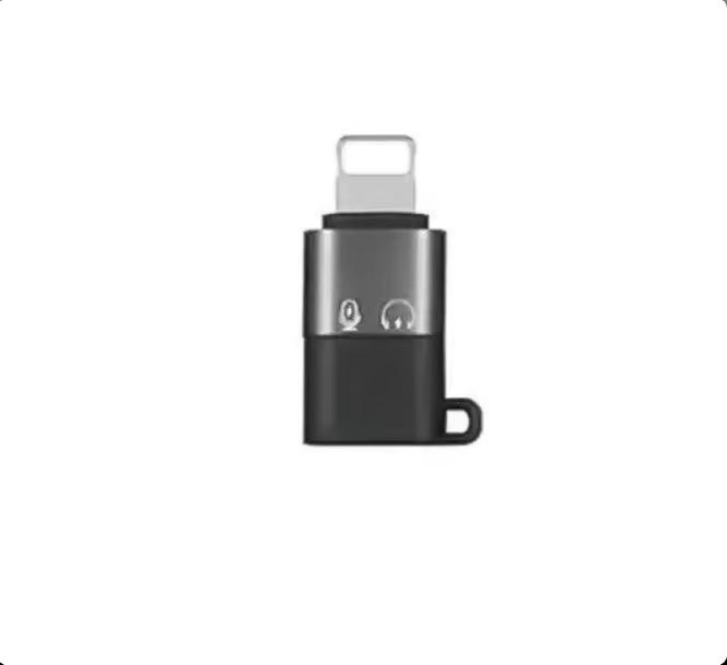 Black Adapter for apple phone