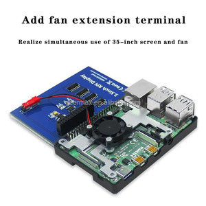 Raspberry Pi LCD 3,5 "Zoll Widerstand Touchscreen-Monitor für Raspberry Pi 4B 3B 3B Zero 2W W Raspberry Pi Zubehör
