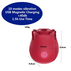 Kovida Jouet Sexuel Vibromasseur Vibrador Rosa Clitoral succhiare vibratore per adulti vibratore per adulti - Product Image 2