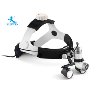 AURWEN Loupe manuelle éclairante tout-en-un Clip Insert Phare médical Binoculaire Chirurgie ORL dentaire Combine Loupe - Product Image 5