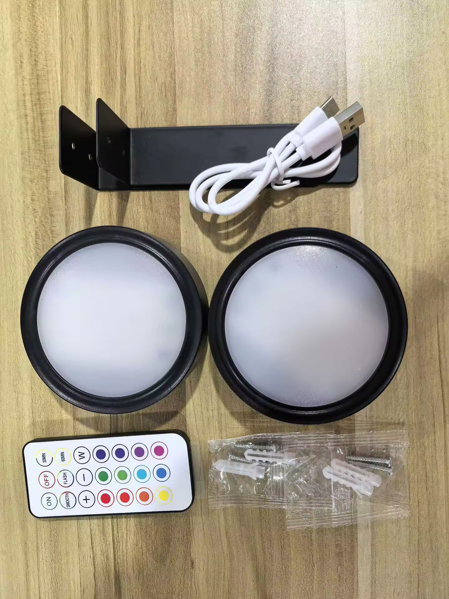 Black shell 13 color t048b-rgb-2 lamp 1 remote control