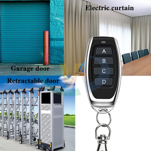 Fabrika kaynağı 4 düğme 433MHz su geçirmez evrensel uzaktan kumanda garaj kapısı için kapı - Product Image 5