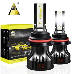 ไฟหน้ารถ LED 50W จริง9000LM H1 9005 W H11 H3 CANbus H7 foco Turbos ไฟตัดหมอกสำหรับรถ MAZDA 40W H4 UG5S ไฟหน้า LED