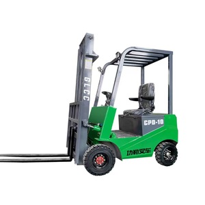 Suministro directo de fábrica, carretilla elevadora eléctrica de cuatro ruedas personalizada, sistema de descarga hidráulica completa, carretilla elevadora de carga tipo coche pequeña