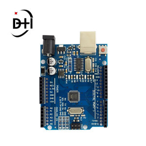 DH per Uno R3 scheda di sviluppo Atmega328p Ch340 Ch340g per Arduino Uno R3 con intestazione e cavo a perno dritto