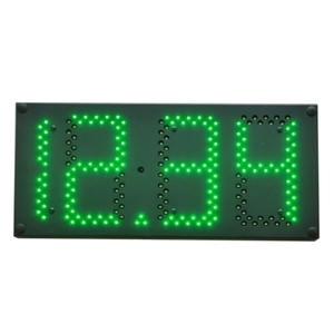 Yeşil 12-inch LED dijital kanban PCB dijital modülü için benzin istasyonu LED tek taraflı ekran LED yağ fiyat ekran toptan