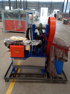 <strong>Machine</strong> Control <strong>System</strong> <strong>Count</strong> Accurate Stable Performance Long Service Life CNC Double Line Lawn Nail Making Machinery