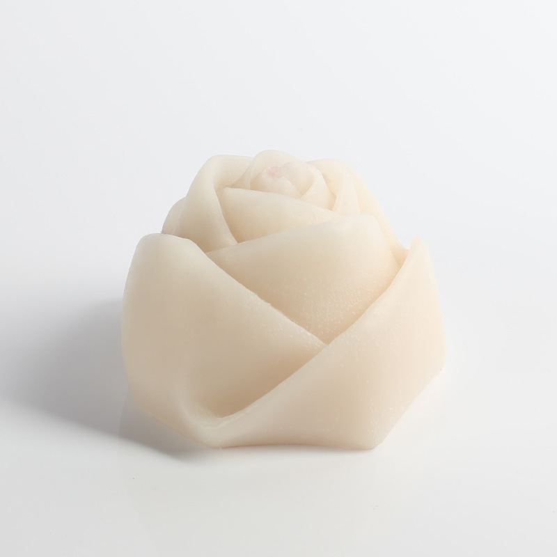 Riz Rose Géométrique Blanc