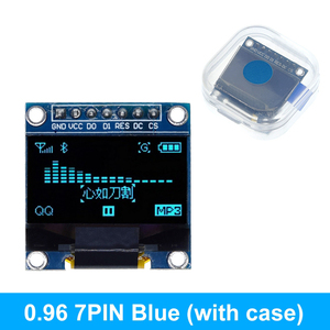 0,96 Zoll OLED Weiß Blau Anzeige modul Gelb Blau Farbe 128 X64 OLED I2C IIC SPI 7-poliger Treiber chip SSD1306 für Arduinos (7Pin)