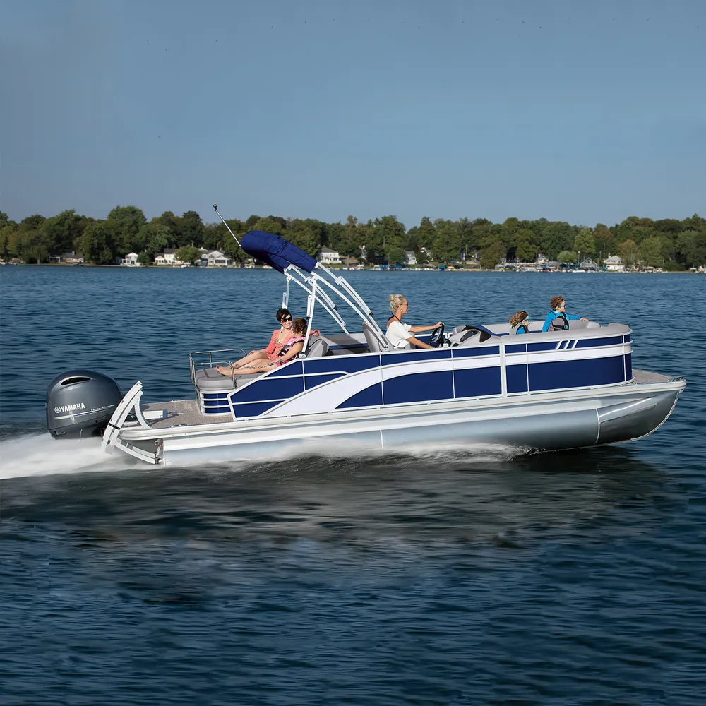 2024 Ecocampor 27ft piena saldata in alluminio acqua di lavoro barca CE certificata Yacht con sedili passeggeri per la vendita